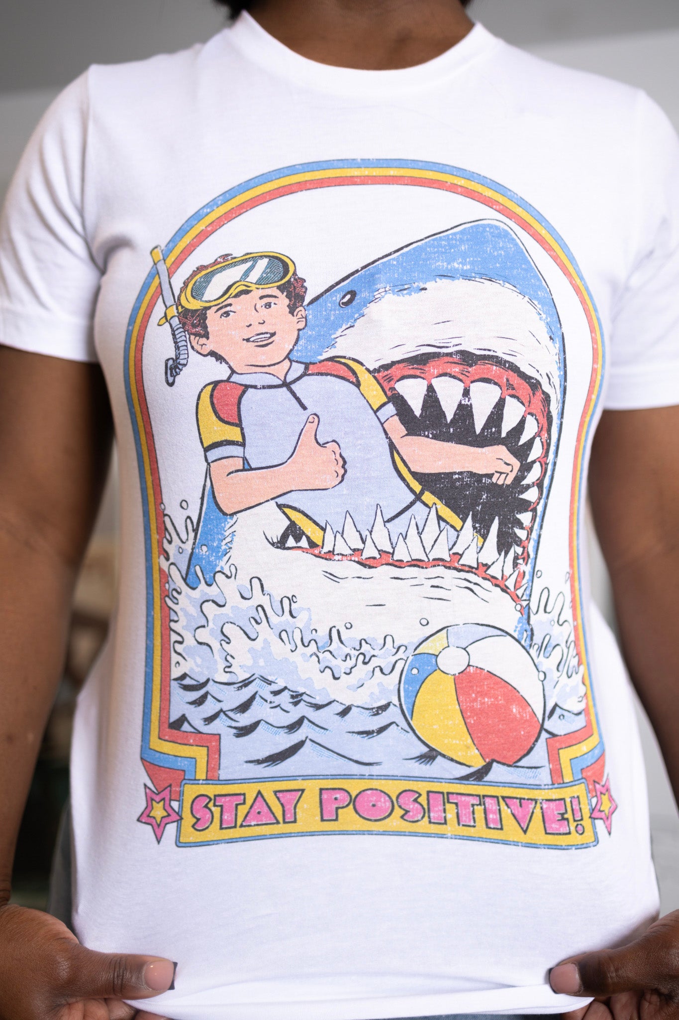 Positive Vibes Graphic T shirt